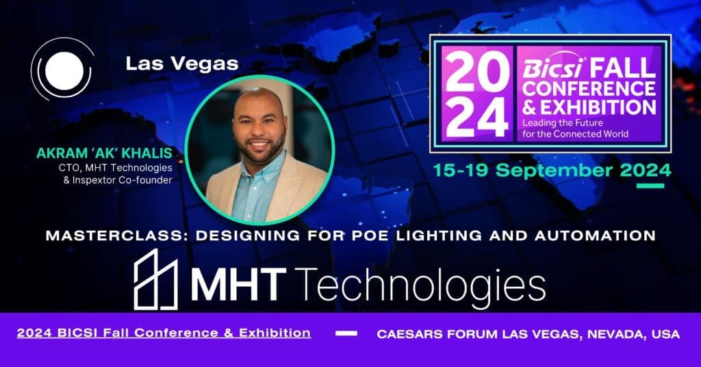 BICSI FALL CONFERENCE 2024 MHT TECHNOLOGIES